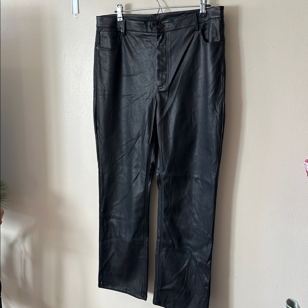 Modern Citizen Faux Leather Pants - XL - Picture 6 of 12